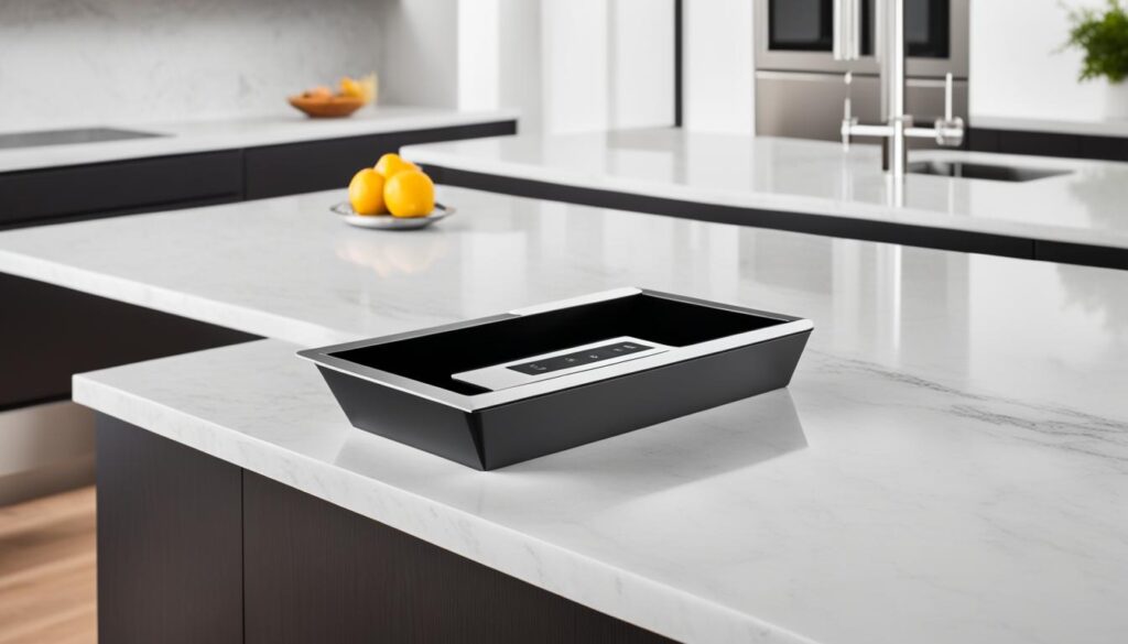 countertop pop up receptacles