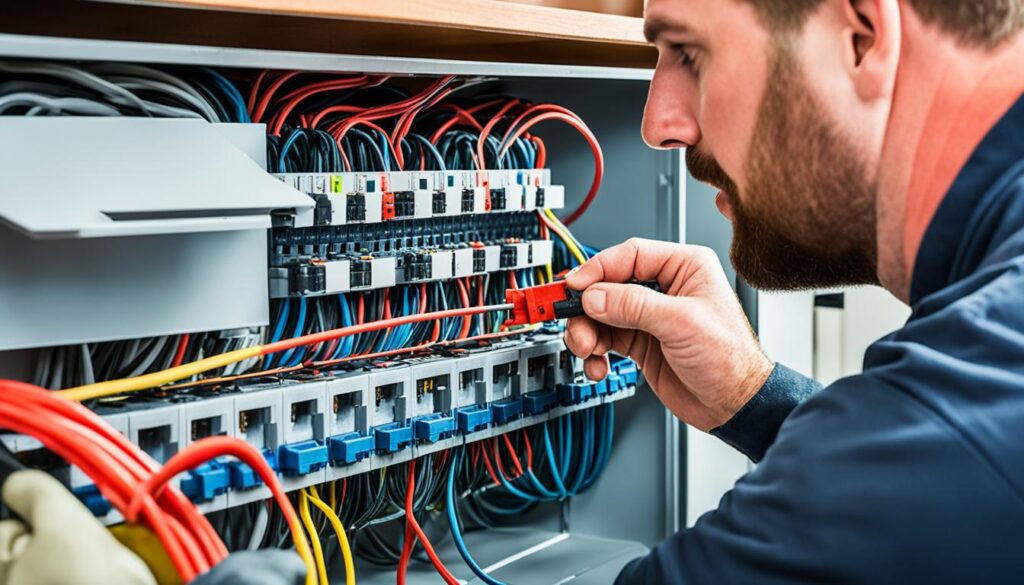 installing outlets in kitchen island code compliance