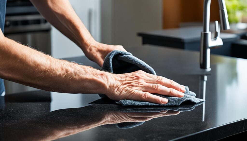 kitchen island countertop maintenance