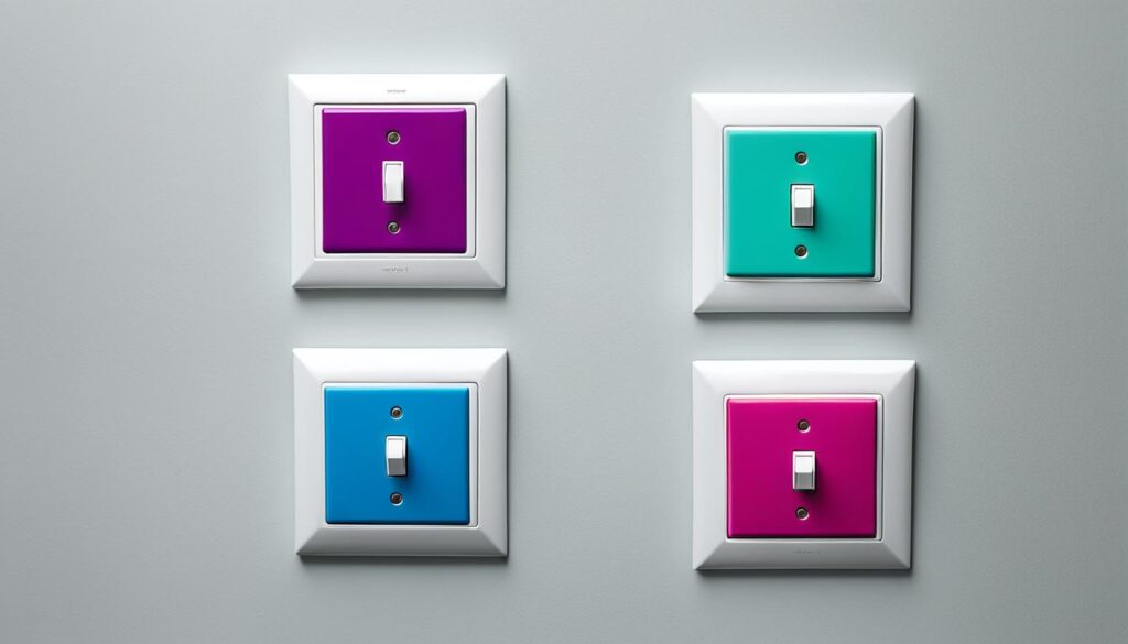 light switch colors