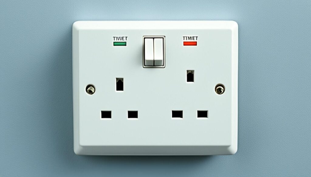 mains timer socket image