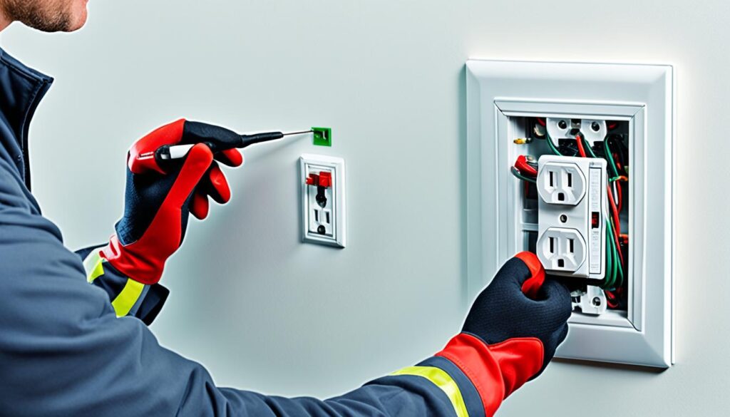 outlet installation