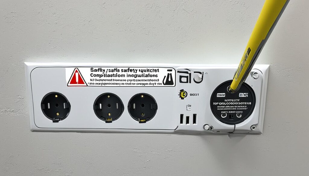 safety guidelines for pop up sockets