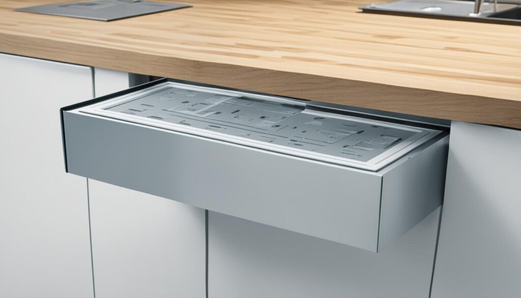 surface mount electrical box for kitchen island